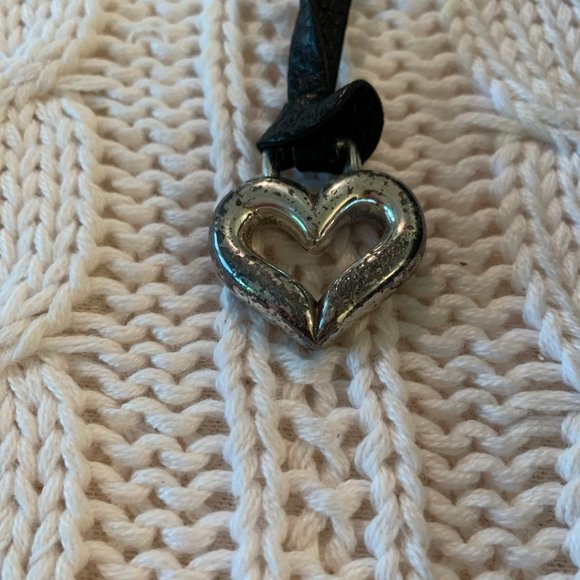 Brighton Black Leather Handbag - Picture 6 of 8